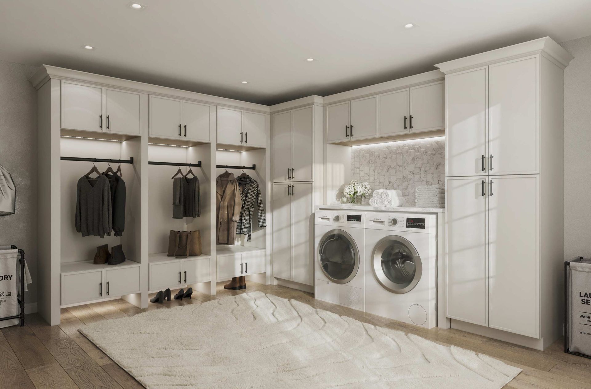 Dove White Mini Shaker Laundry