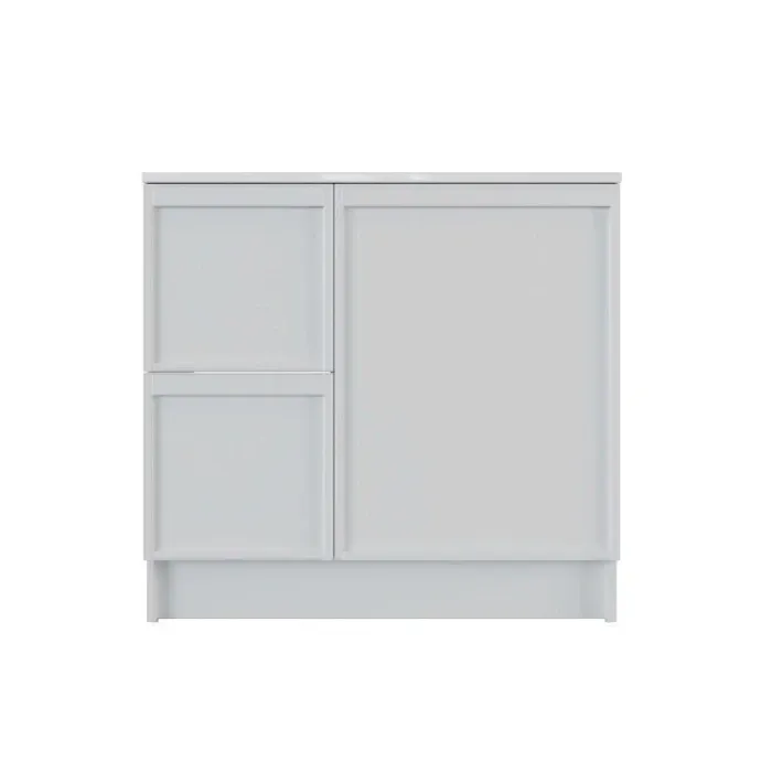 Navy Blue cabinet door in the selected style