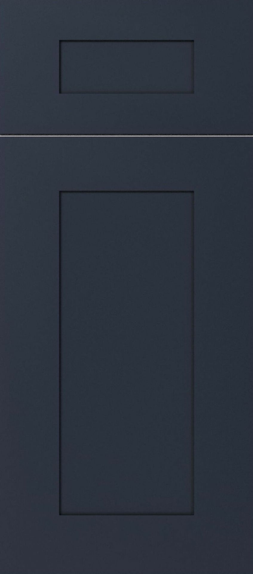 Trendy Navy Blue Shaker kitchen cabinets for modern kitchen renovation in Orlando