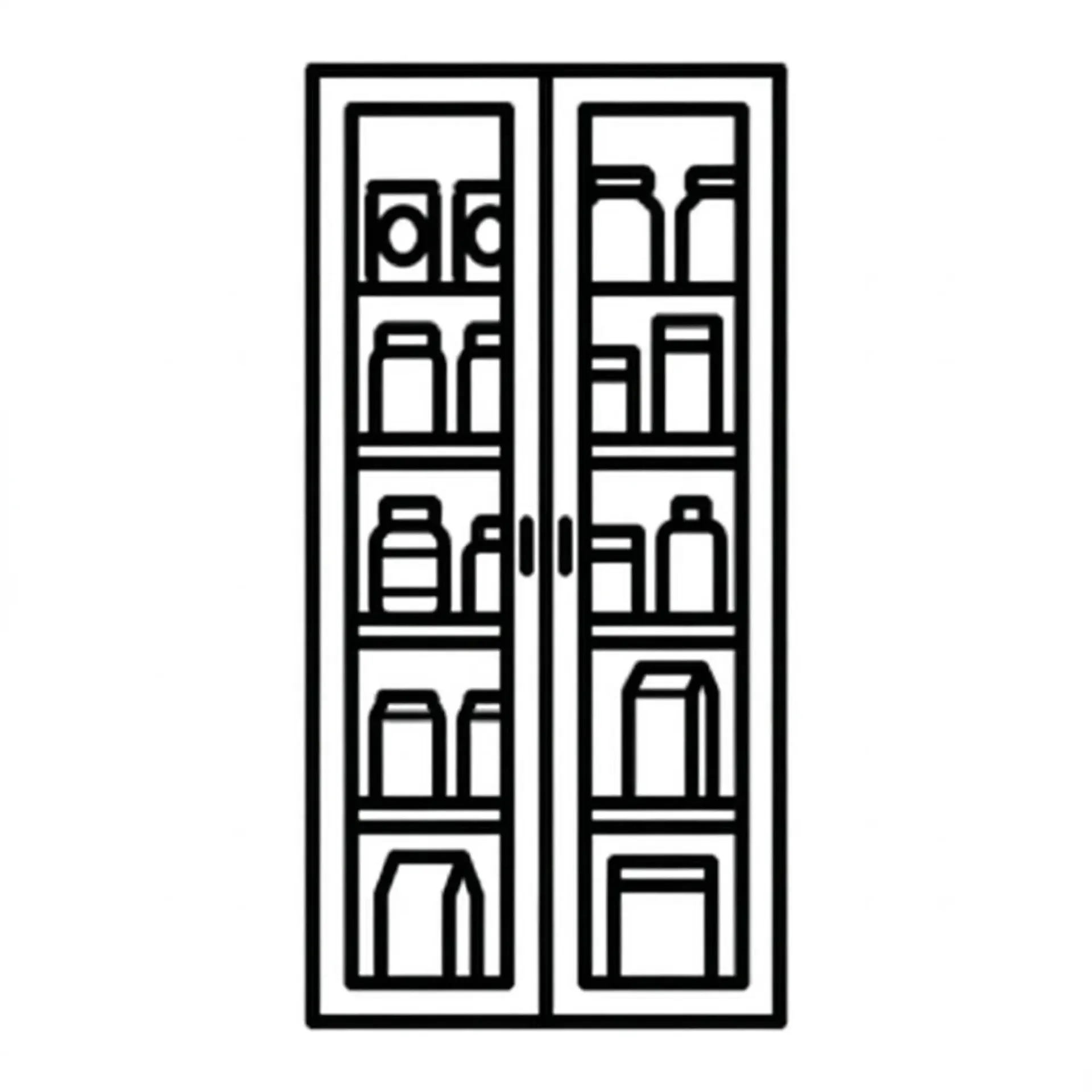 GR-Shaker Grey Pantry (----------OVEN CABINETS----------)